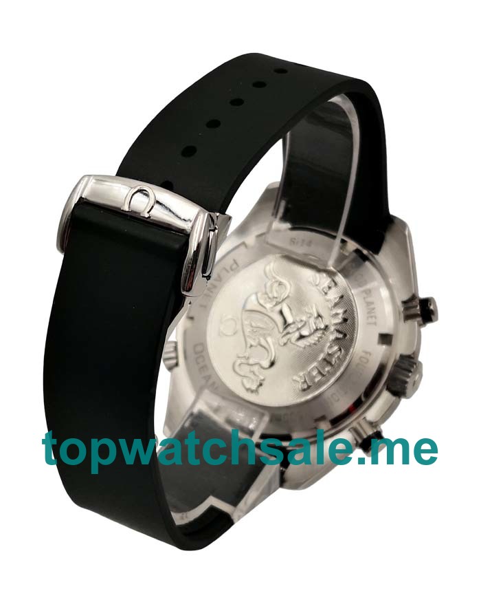 UK 43MM Black Dials Omega Seamaster Planet Ocean 2210.50.00 Replica Watches