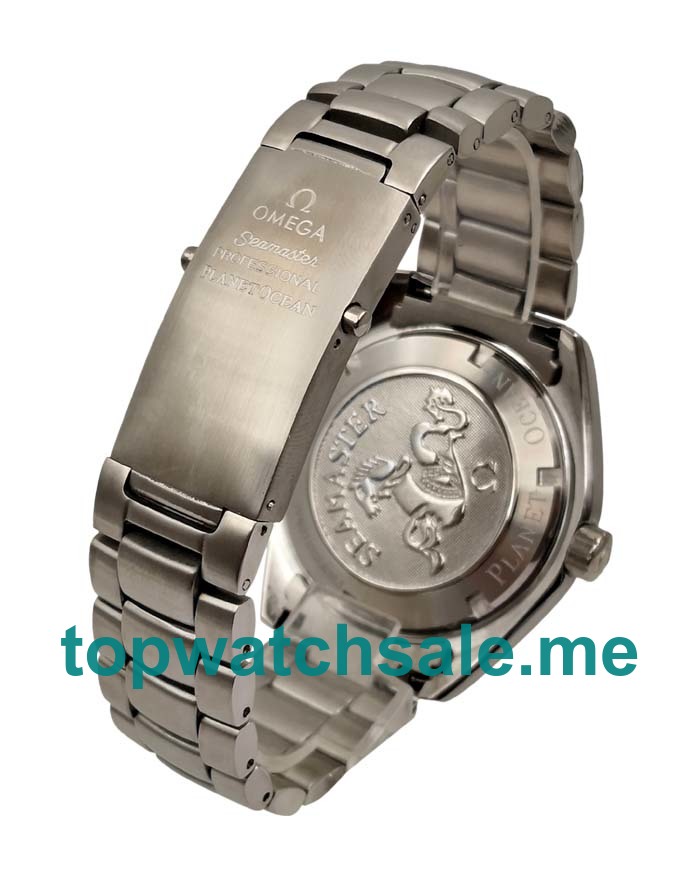 UK 43.5MM Blue Dials Omega Seamaster Planet Ocean 232.30.44.22.03.001 Replica Watches