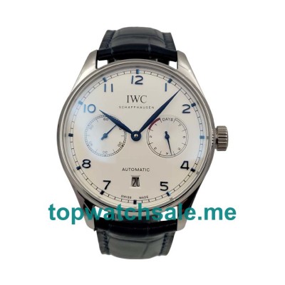 UK 42.3MM Silver Dials IWC Portugieser IW500705 Replica Watches