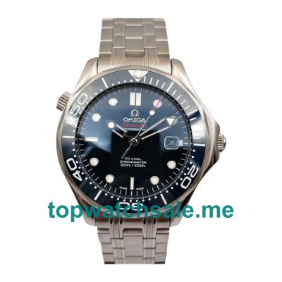 UK 41MM Blue Dials Omega Seamaster 300 M 212.30.41.20.03.001 Replica Watches