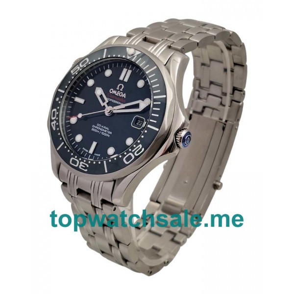 UK 41MM Blue Dials Omega Seamaster 300 M 212.30.41.20.03.001 Replica Watches