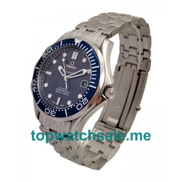 UK 42MM Blue Dials Omega Seamaster 300 M 212.30.41.20.03.001 Replica Watches
