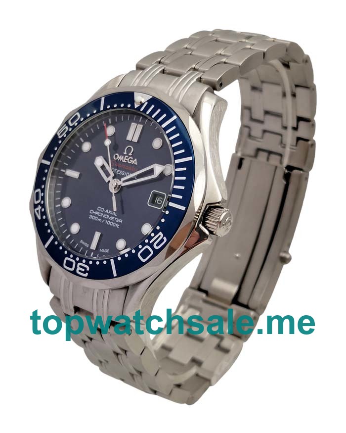 UK 42MM Blue Dials Omega Seamaster 300 M 212.30.41.20.03.001 Replica Watches
