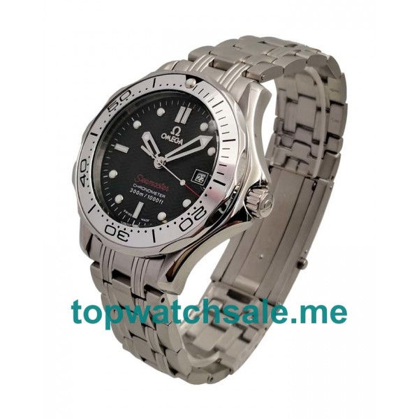 UK 42MM Black Dials Omega Seamaster 300 M 2251.50 Replica Watches