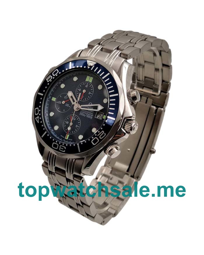 UK 42MM Blue Dials Omega Seamaster 300 M 2599.80 Replica Watches