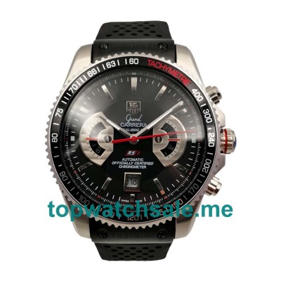 UK 45MM Black Dials TAG Heuer Grand Carrera CAV511C.FT6016 Replica Watches