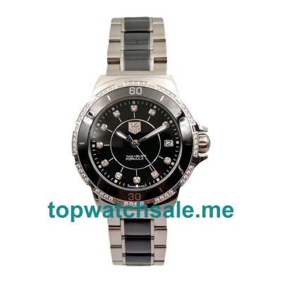 UK 36MM Black Dials TAG Heuer Formula 1 WAH1312.BA0867 Replica Watches