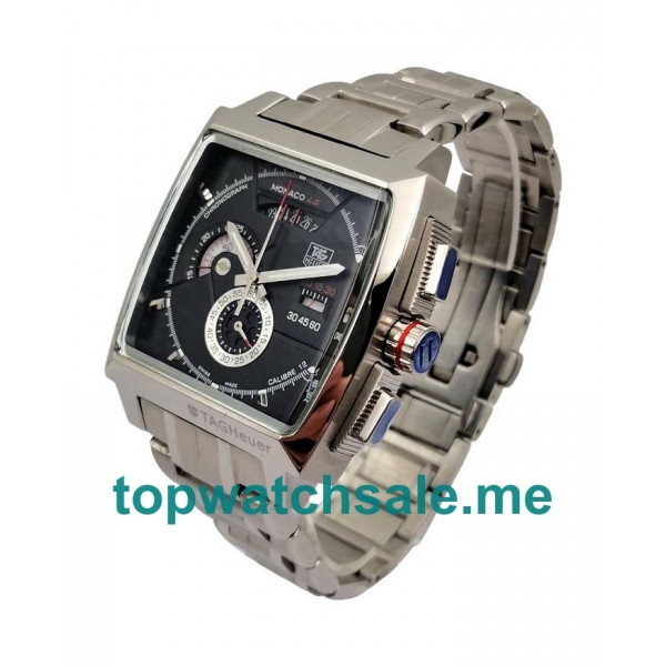 UK 40.5MM Black Dials TAG Heuer Monaco CAL2110.BA0781 Replica Watches