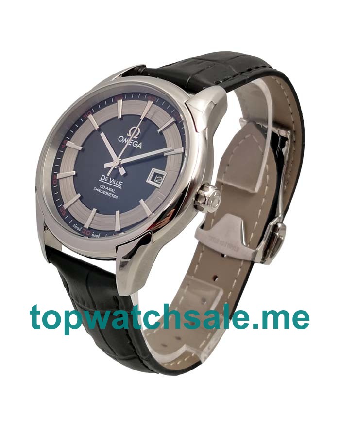 UK 41MM Black Dials Omega De Ville 431.33.41.21.01.001 Replica Watches