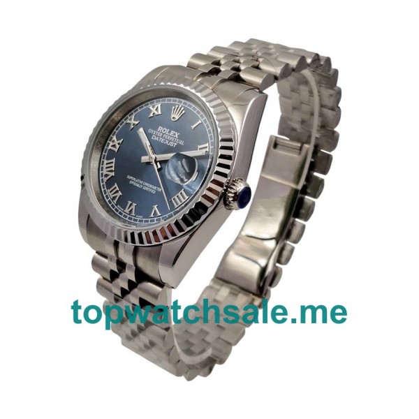 UK 36MM Blue Dials Rolex Datejust 116234 Replica Watches