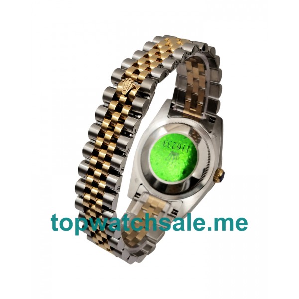 UK 36MM Champagne Dials Rolex Datejust 16233 Replica Watches