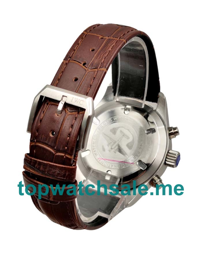 UK 43MM White Dials IWC Pilots IW377701 Replica Watches