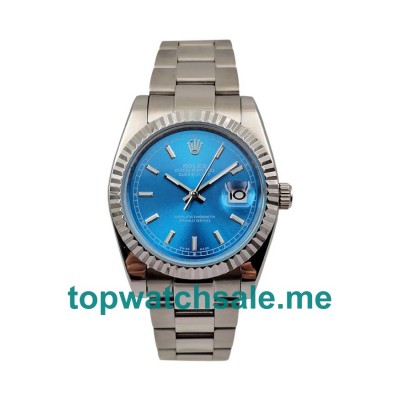 UK 36MM Blue Dials Rolex Datejust 116234 Replica Watches