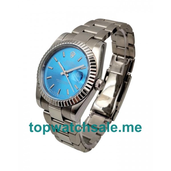 UK 36MM Blue Dials Rolex Datejust 116234 Replica Watches