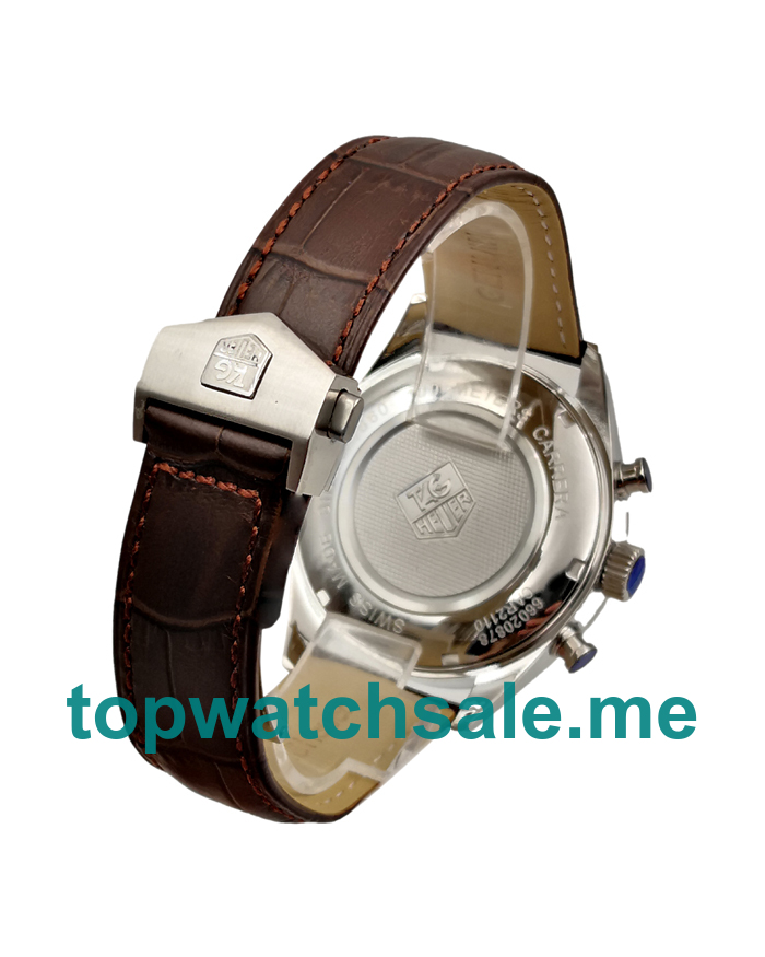 UK 44MM Replica TAG Heuer Monaco 170952 Coffee Dials Watches