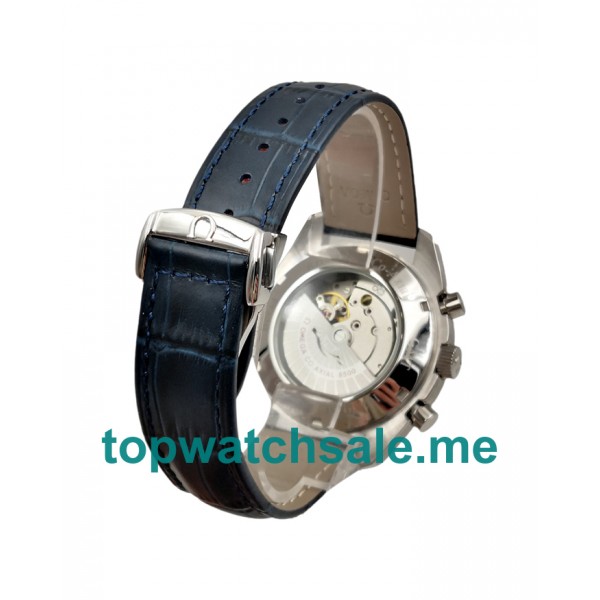 UK 40MM Blue Dials Omega Speedmaster Replica Moonwatches 304.33.44.52.03.001