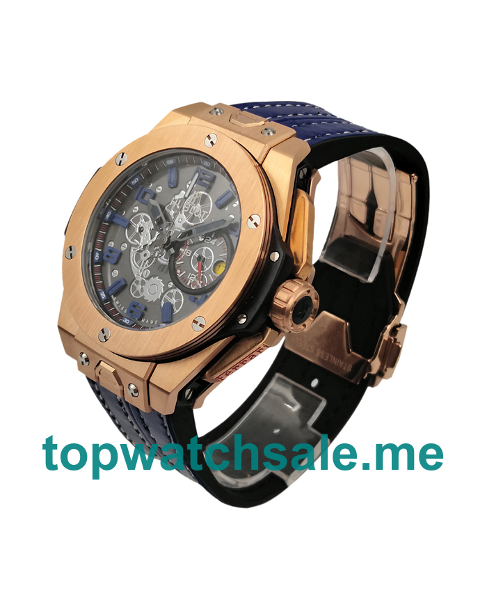 UK 48MM Rose Gold Replica Hublot Big Bang 411.OX.5189.RX Watches
