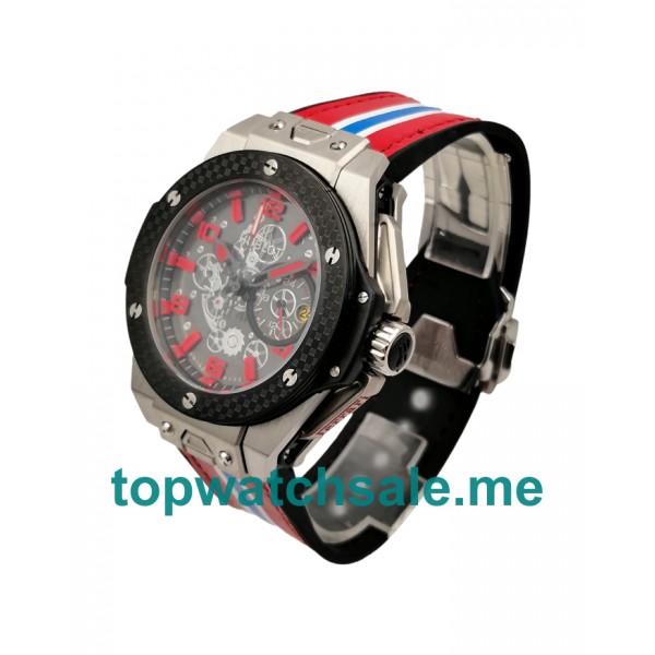 UK 48MM Black Bezel Hublot Big Bang Ferrari 401.CX.1123.VR Replica Watches
