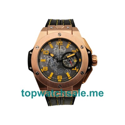 UK 48MM Rose Gold Cases Hublot Big Bang Ferrari 401.OX.0123.VR Replica Watches