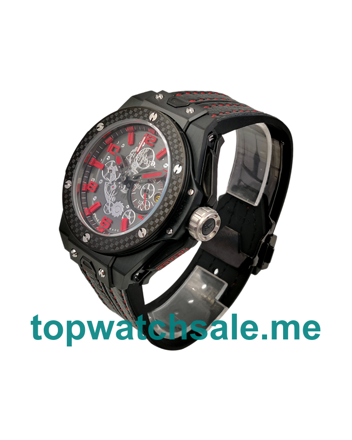 UK 48MM Replica Hublot Big Bang Ferrari 402.QU.0113.WR Tungsten Steel Watches