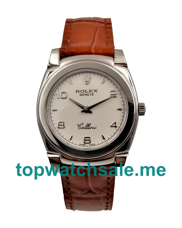 UK 36MM White Dials Rolex Cellini 5330 Replica Watches