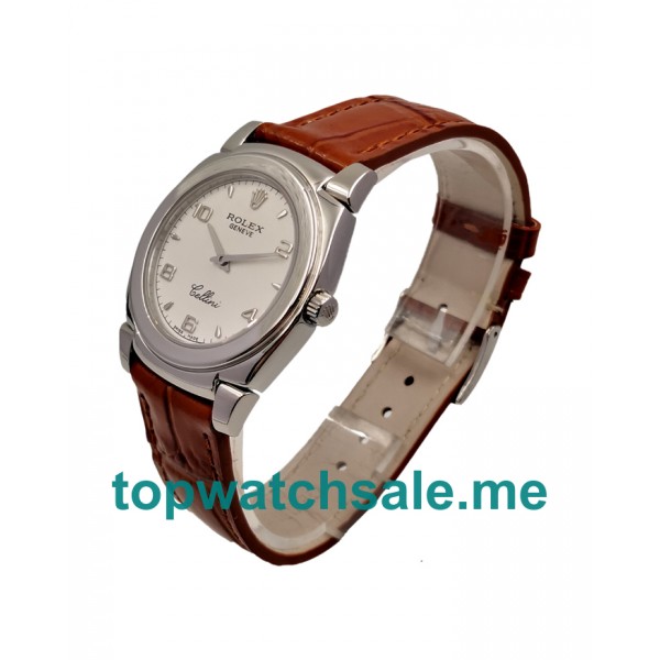 UK 36MM White Dials Rolex Cellini 5330 Replica Watches