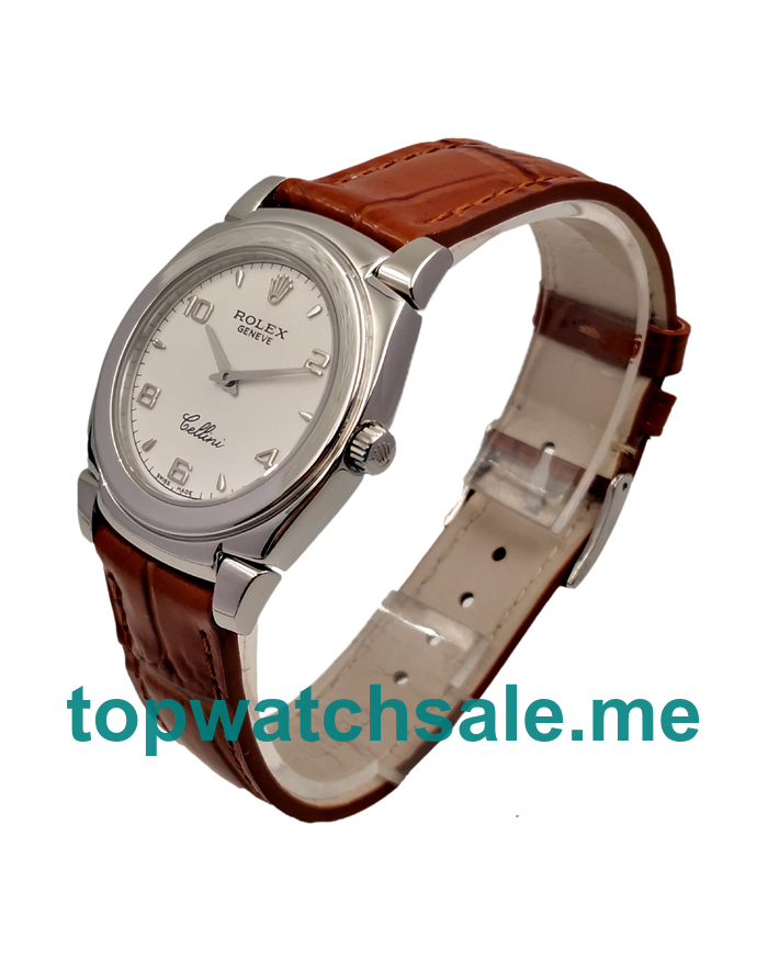 UK 36MM White Dials Rolex Cellini 5330 Replica Watches