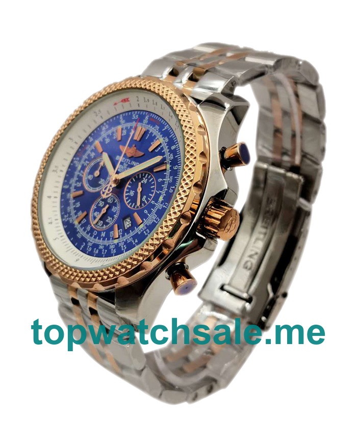 UK 48MM Blue Dials Breitling Bentley Motors A25362 Replica Watches