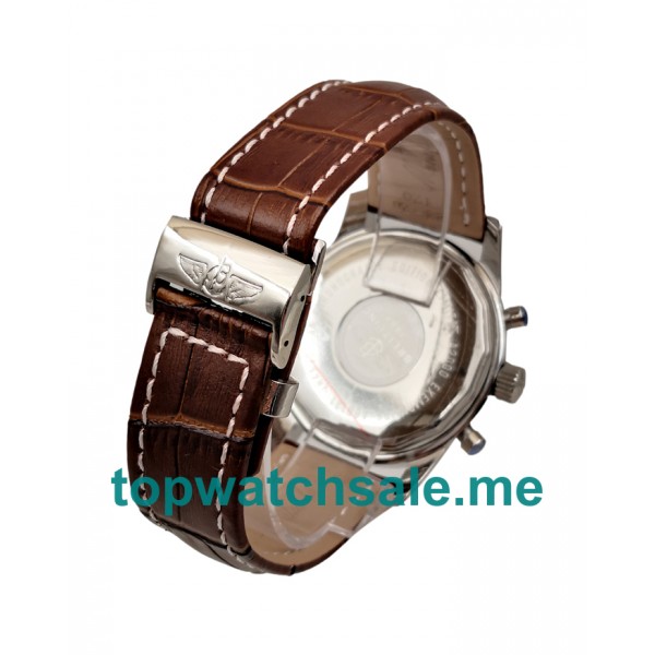 UK 43MM Replica Breitling Transocean Chronograph AB015212 Coffee Dials Watches