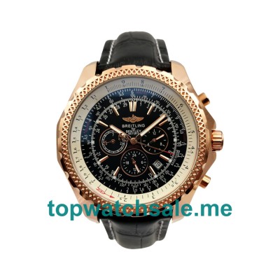 UK Best Quality Breitling Bentley A25362 Replica Watches With Black Dials For Men