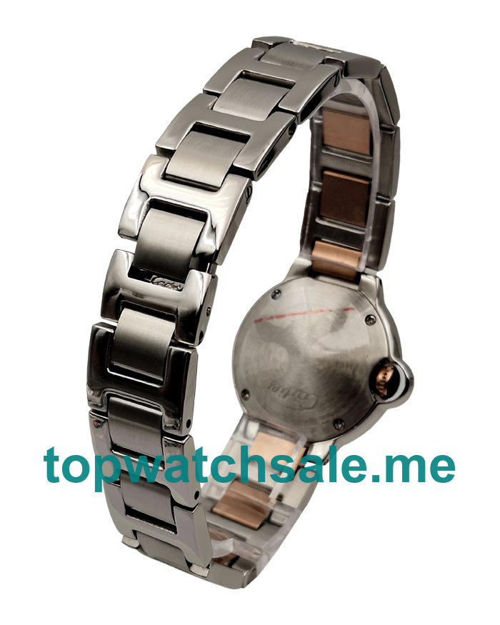 UK 26MM White Dials Cartier Ballon Bleu W6920034 Replica Watches