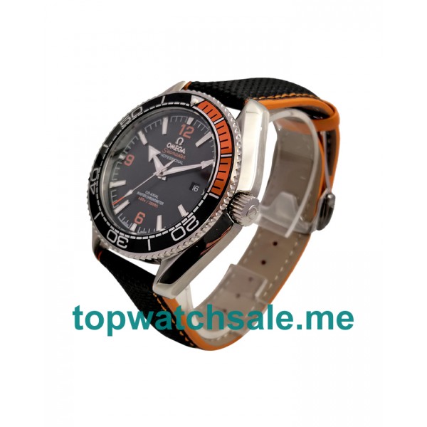 UK 43.5MM Replica Omega Seamaster Planet Ocean 215.32.44.21.01.001 Black Dials Watches