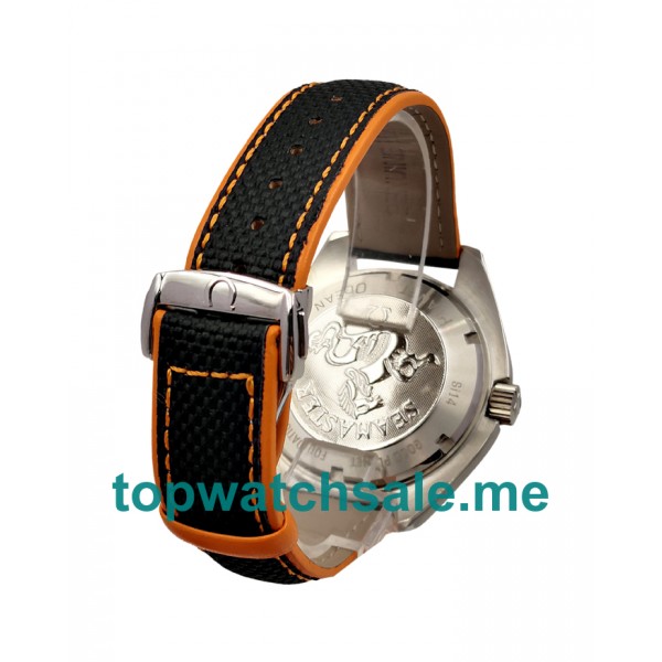 UK 43.5MM Replica Omega Seamaster Planet Ocean 215.32.44.21.01.001 Black Dials Watches