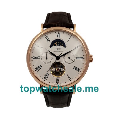UK 46MM White Dials IWC Portofino 171290 Replica Watches