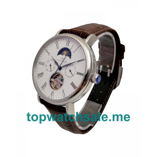 UK 46MM White Dials IWC Portofino 171291 Replica Watches