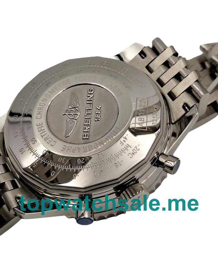 UK Best Quality Breitling Navitimer A23322 Fake Watches With Blue Dials For Men
