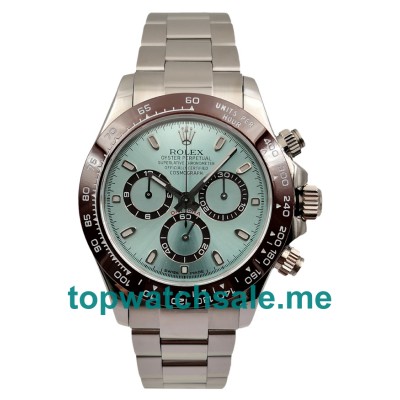 UK Best Quality Rolex Daytona 116506 Replica Watches With Blue Dials For Men
