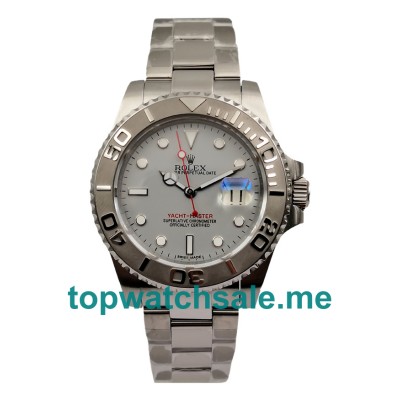 UK Perfect Replica Rolex Yacht-Master 16622 Watches With Grey Dials For Men