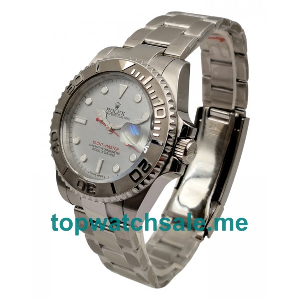UK Perfect Replica Rolex Yacht-Master 16622 Watches With Grey Dials For Men