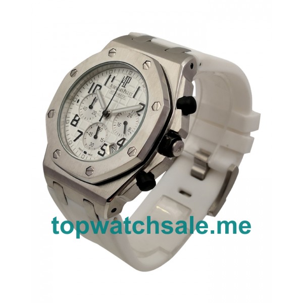 UK 42MM Replica Audemars Piguet Royal Oak Offshore 26283ST Silver Dials Watches