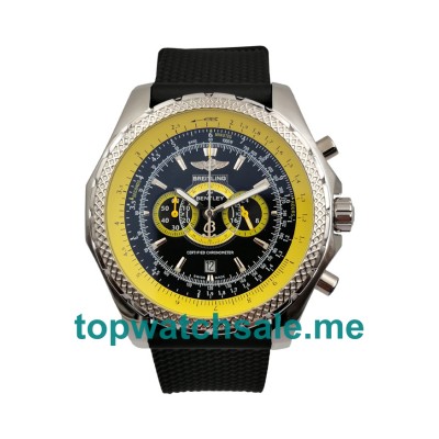 UK 47MM Black Dials Breitling Bentley Supersports Light Body E27365 Replica Watches