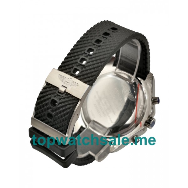 UK 47MM Black Dials Breitling Bentley Supersports Light Body E27365 Replica Watches