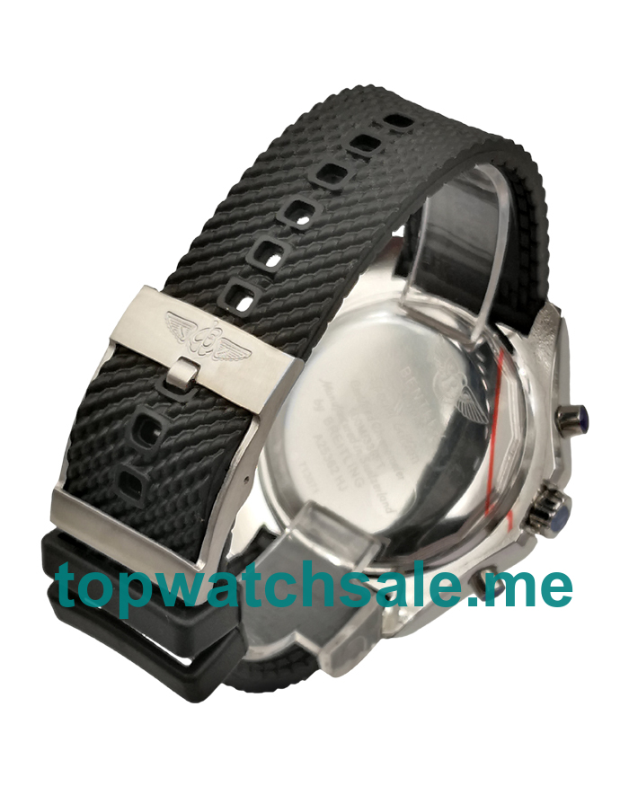 UK 47MM Black Dials Breitling Bentley Supersports Light Body E27365 Replica Watches