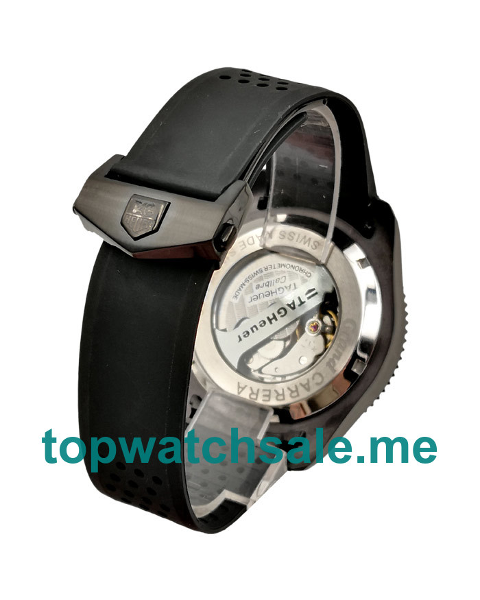 UK 43MM Black Dials TAG Heuer Grand Carrera CAV518B.FT6016 Replica Watches