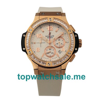 UK 37MM Diamond Bezels Hublot Big Bang 341.PE.230.RW.114 Replica Watches