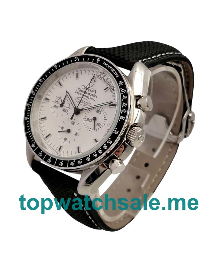 UK 40MM White Dials Omega Speedmaster 311.32.42.30.04.003 Replica Watches