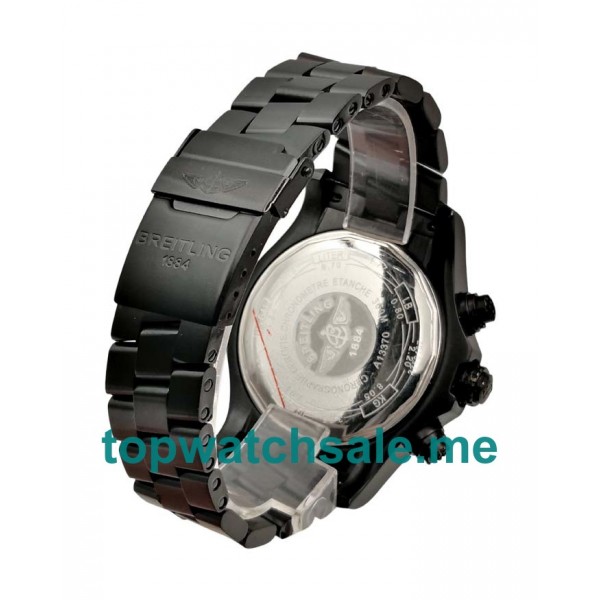 UK AAA Quality Breitling Super Avenger XB0170E4 Replica Watches With Black Dials For Men